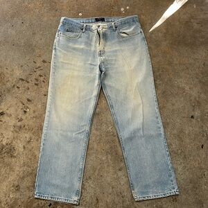 Saddlebred light blue acid wash jeanssize 38x30